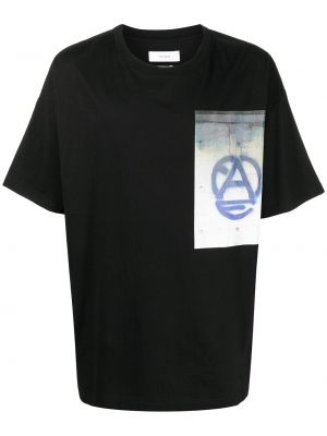 T-shirt bawełniana z printem Facetasm