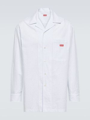 Camicia di cotone a righe Kenzo