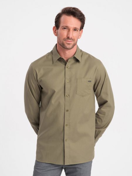 Koszula Ombre Clothing zielona