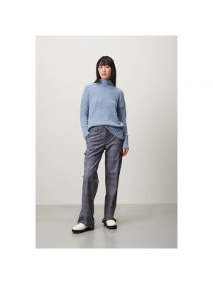 Pantalones rectos de tela jersey Jane Lushka gris