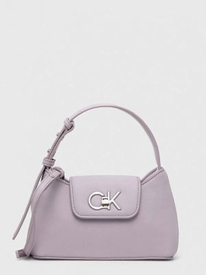 Чанта Calvin Klein виолетово