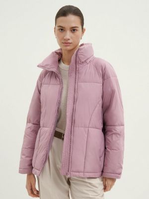 Утепленная демисезонная куртка Finn Flare розовая