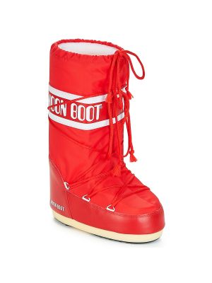Najlonske čizme za snijeg Moon Boot crvena