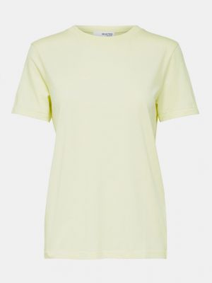 Tricou Selected Femme galben