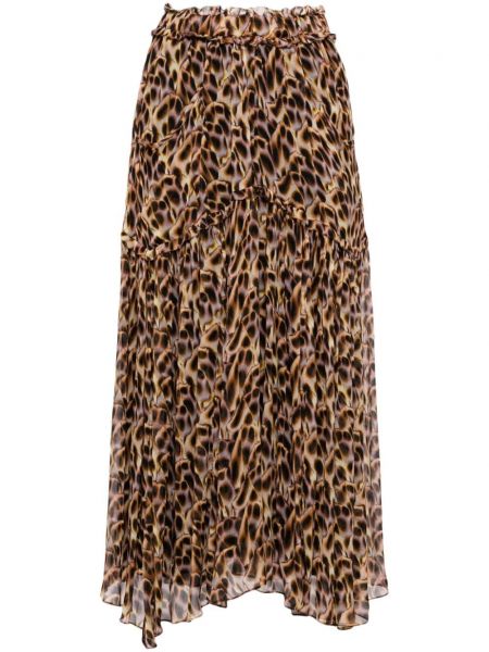 Midi sukňa s abstraktným vzorom Marant Etoile
