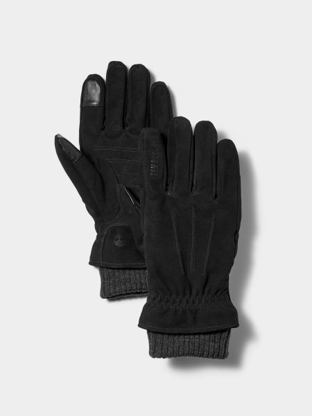 Черные перчатки Timberland