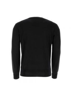 Jersey de lana de tela jersey Pt Torino negro