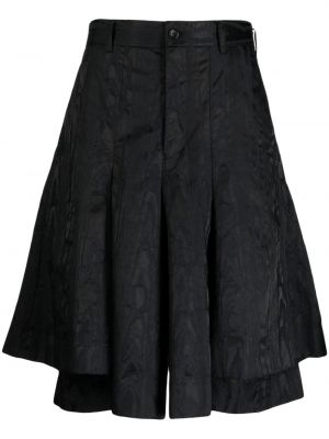 Плисирани шорти Comme Des Garçons Homme Plus черно