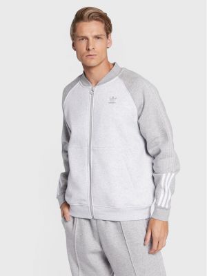 Polaire large Adidas gris