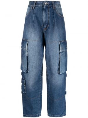 Pantalon cargo avec poches Isabel Marant bleu