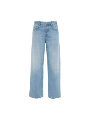 Proste jeansy relaxed fit Closed niebieskie