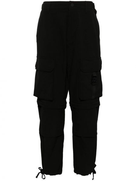 Pantalon cargo avec poches Hugo noir