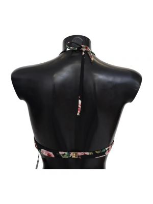 Bikini z nadrukiem Dolce And Gabbana czarny