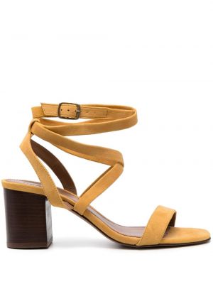 Sandale din piele de căprioară Ba&sh galben
