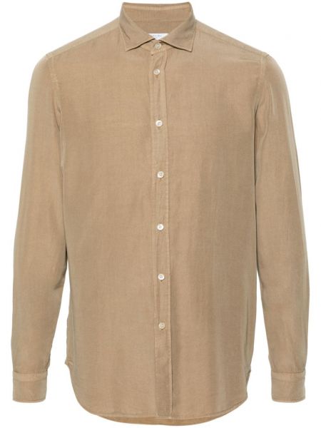 Chemise avec manches longues Boglioli beige