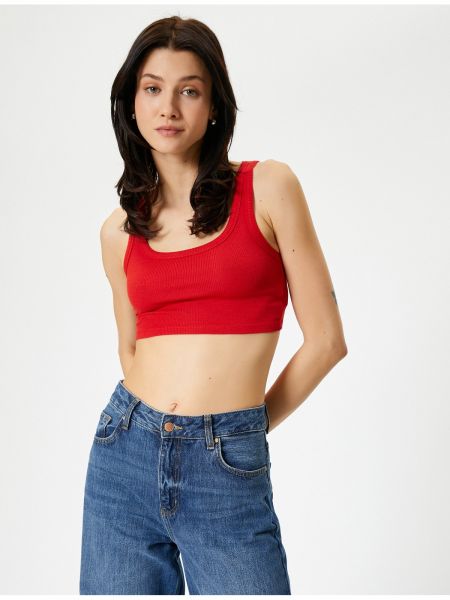 Relaxed fit crop top Koton