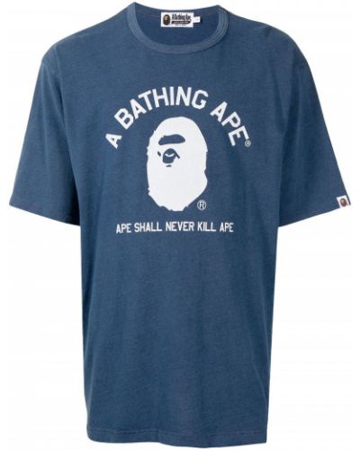 Camiseta A Bathing Ape® azul
