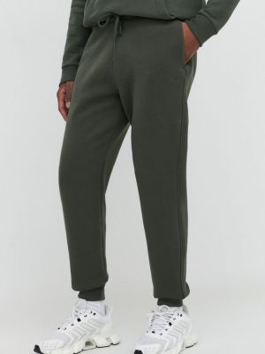 Spodnie sportowe Hollister Co. zielone