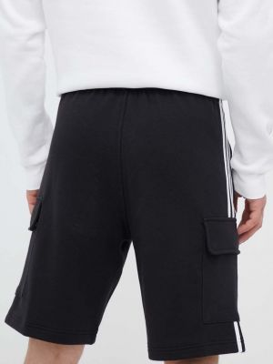Pamut rövidnadrág Adidas Originals fekete