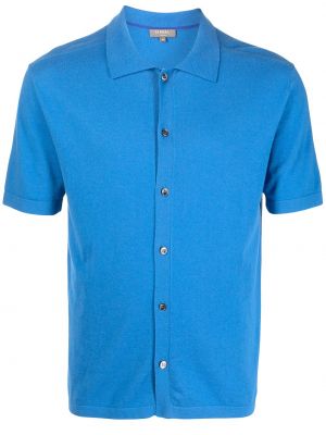 Плетена риза N.peal синьо