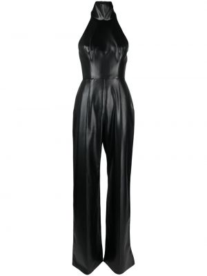 Δερμάτινη ολόσωμη φόρμα Alex Perry μαύρο