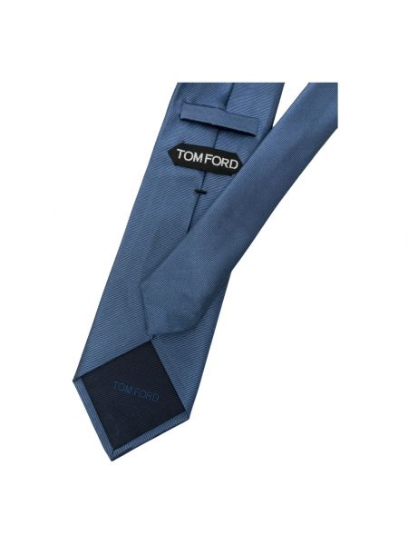 Corbata de seda Tom Ford azul
