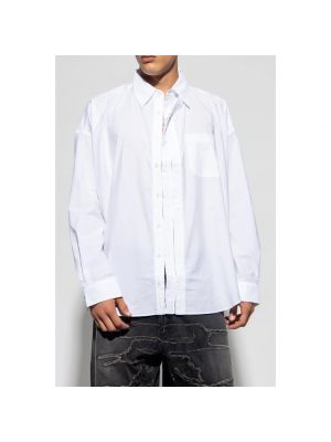 Camisa de algodón Y/project blanco