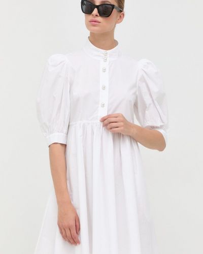 Sukienka mini bawełniana Custommade biała