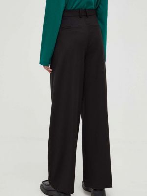 Jednobarevné kalhoty Drykorn černé