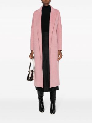 Plstěný kabát Blanca Vita růžový