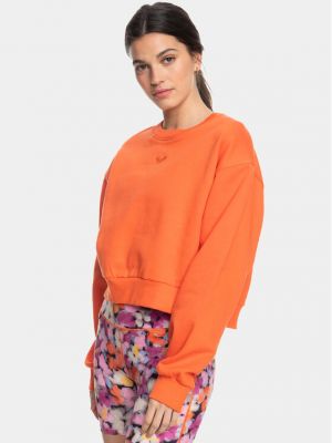 Bluza dresowa Roxy pomarańczowa