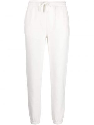 Памучни спортни панталони Mc2 Saint Barth бяло