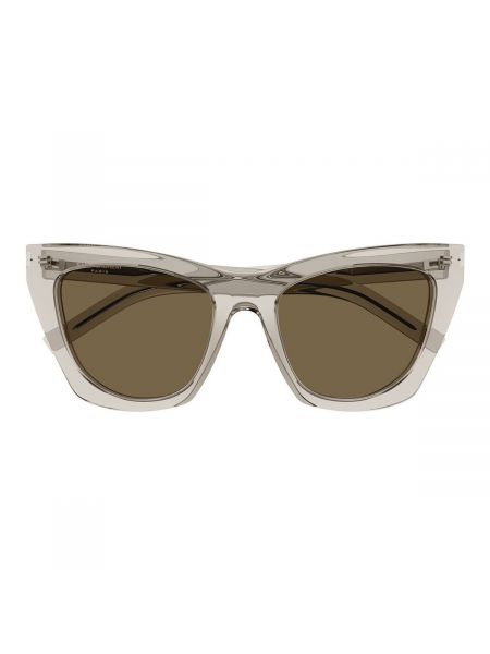 Okulary przeciwsłoneczne Yves Saint Laurent beżowe