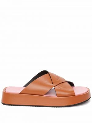 Sandaler med reim Jw Anderson brun