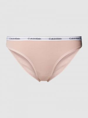 Slipy w jednolitym kolorze Calvin Klein Underwear różowe