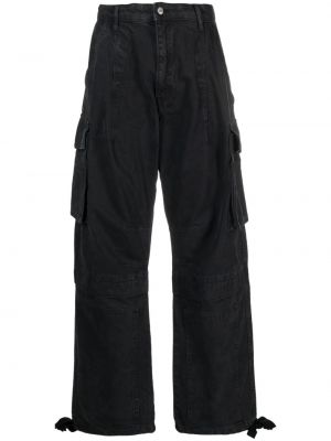 Jeansy bawełniane Moschino Jeans czarne