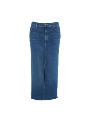 Niebieska spódnica jeansowa Mother