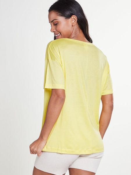 Koszulka Calida żółta