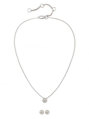 Uhani s kristali Givenchy Pre-owned srebrna