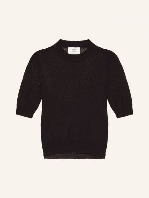 Tričko Ami Paris černé