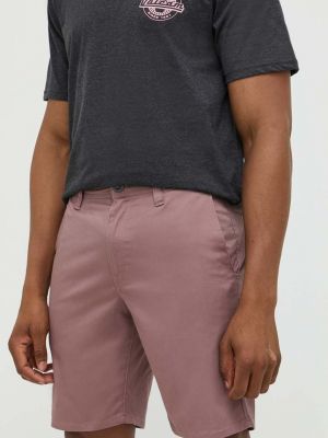 Volcom rövidnadrág rózsa, férfi - Rózsaszín
