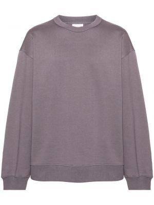 Sweatshirt aus baumwoll mit rundem ausschnitt Dries Van Noten lila