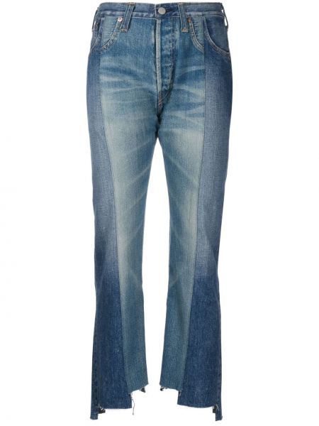 Asymmetrisk jeans 7/8 Junya Watanabe blå