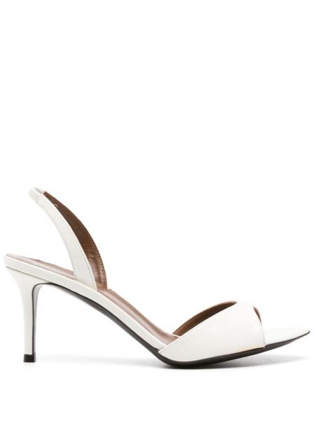 Slingback nauhalliset sandaalit Giuseppe Zanotti valkoinen