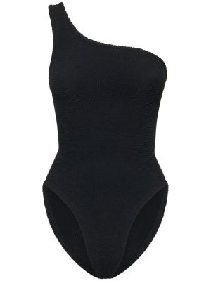 Jednodielne plavky Hunza G čierna