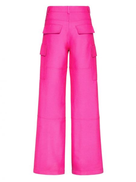 Spodnie cargo Valentino Garavani różowe