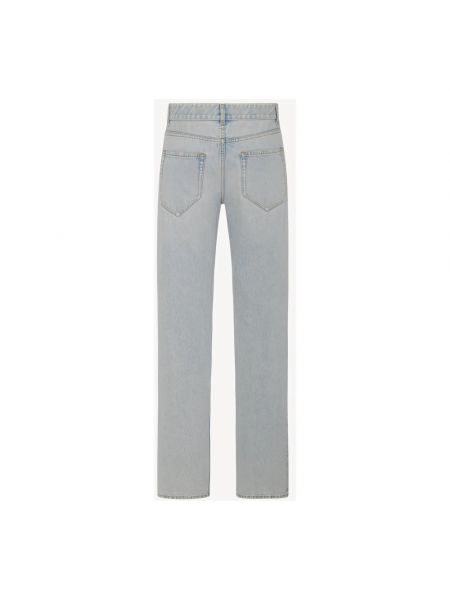 Proste jeansy relaxed fit The Row niebieskie