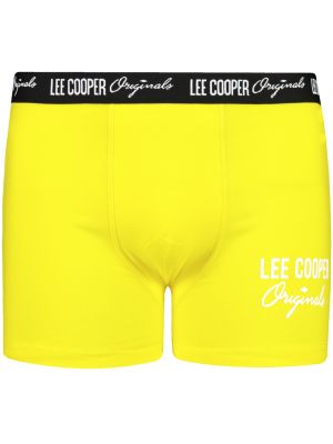 Boxerky s potiskem Lee Cooper žluté