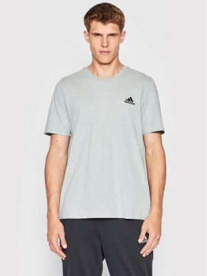 Спортна тениска Adidas сиво