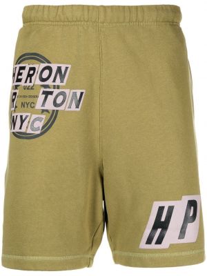 Pantaloncini sportivi con stampa Heron Preston